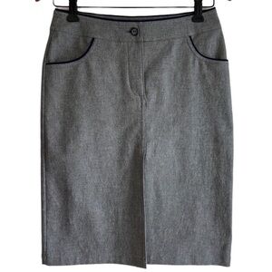 Talula Babaton Aritzia pencil jean skirt in navy size S excellent condition